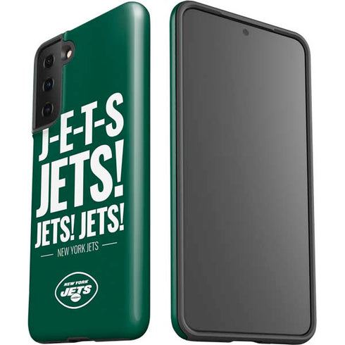 NFL New York Jets Team Motto Galaxy S21 FE Pro Case