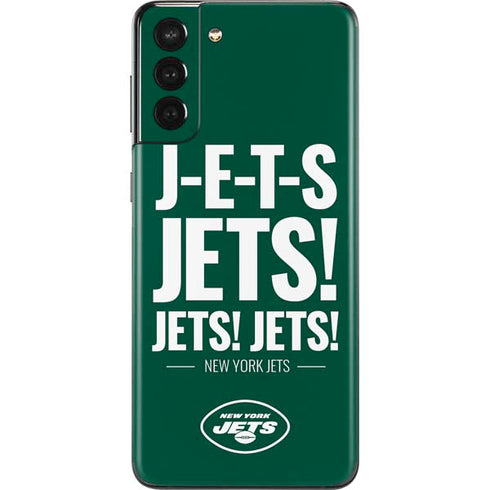 NFL New York Jets Team Motto Galaxy S21 Plus 5G Skin