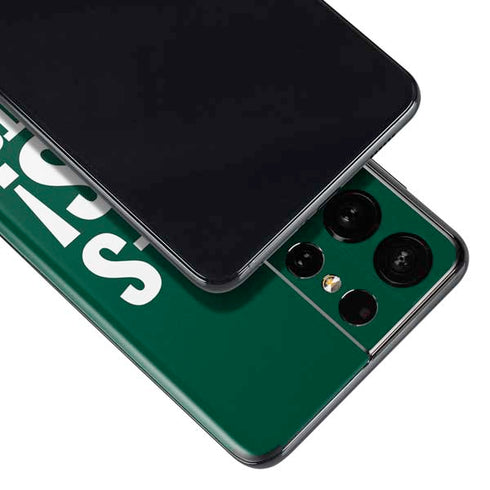 NFL New York Jets Team Motto Galaxy S21 Ultra 5G Skin