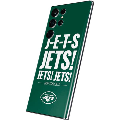 NFL New York Jets Team Motto Galaxy S22 Ultra Skin