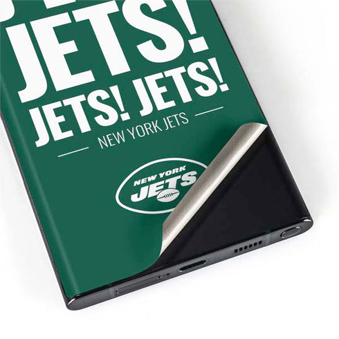 NFL New York Jets Team Motto Galaxy S22 Ultra Skin
