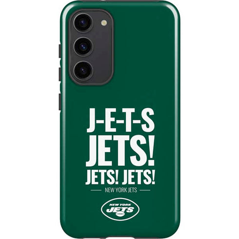NFL New York Jets Team Motto Galaxy S23 Plus Pro Case