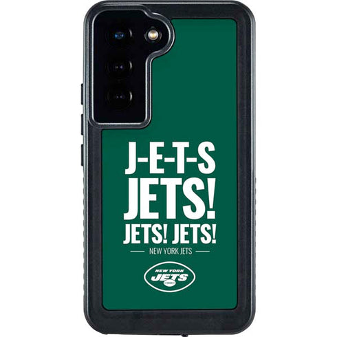 NFL New York Jets Team Motto Galaxy S23 Waterproof Case