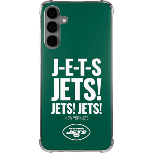 NFL New York Jets Team Motto Galaxy S24 Plus Clear Case
