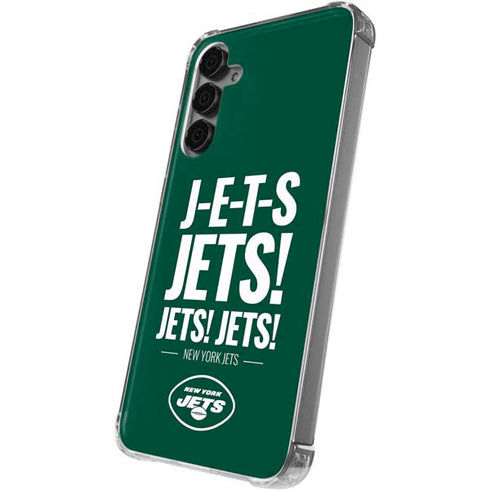 NFL New York Jets Team Motto Galaxy S24 Plus Clear Case