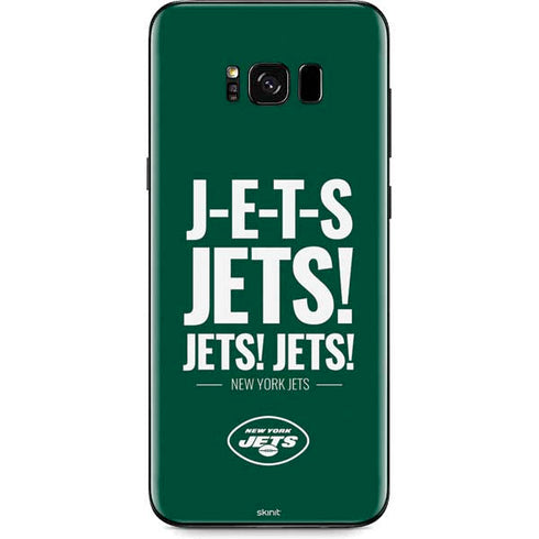 NFL New York Jets Team Motto Galaxy S8 Skin