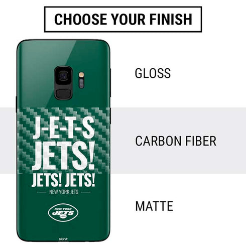 NFL New York Jets Team Motto Galaxy S9 Skin