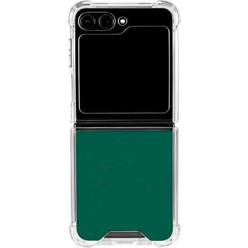 NFL New York Jets Team Motto Galaxy Z Flip5 5G Clear Case