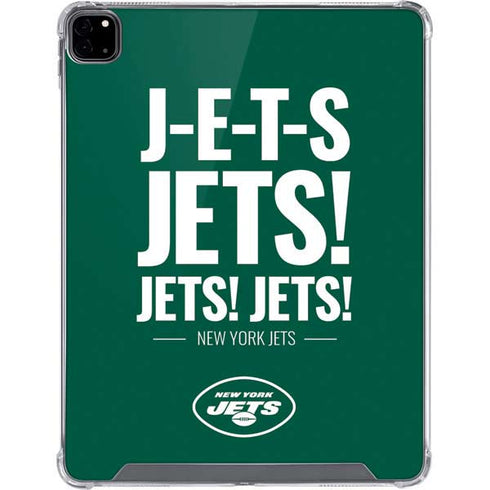 NFL New York Jets Team Motto iPad Pro 12.9in (2020) Clear Case