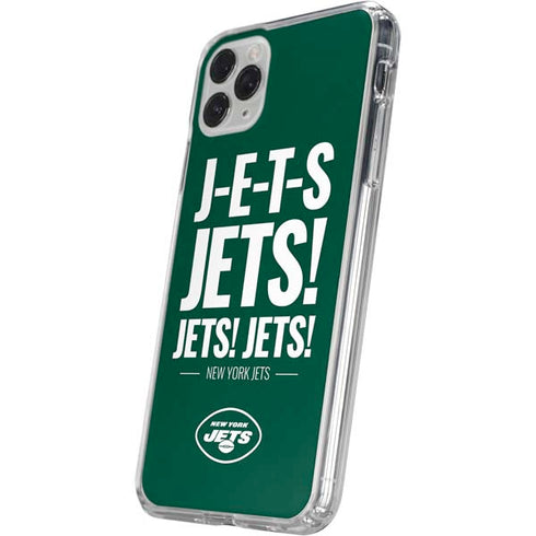 NFL New York Jets Team Motto iPhone 11 Pro Clear Case