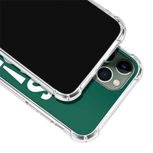 NFL New York Jets Team Motto iPhone 12 Pro Max Clear Case