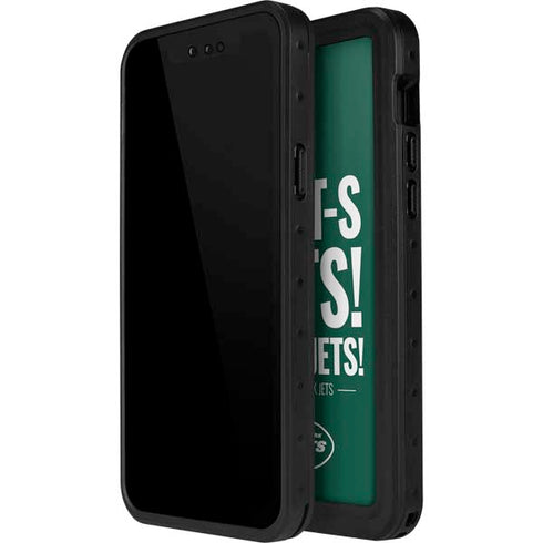 NFL New York Jets Team Motto iPhone 12 Pro Max Waterproof Case