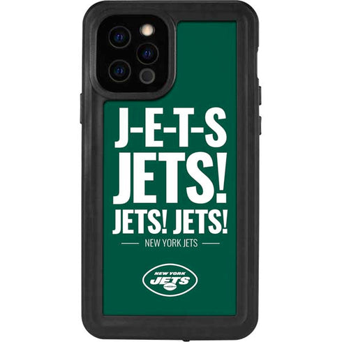 NFL New York Jets Team Motto iPhone 12 Pro Waterproof Case