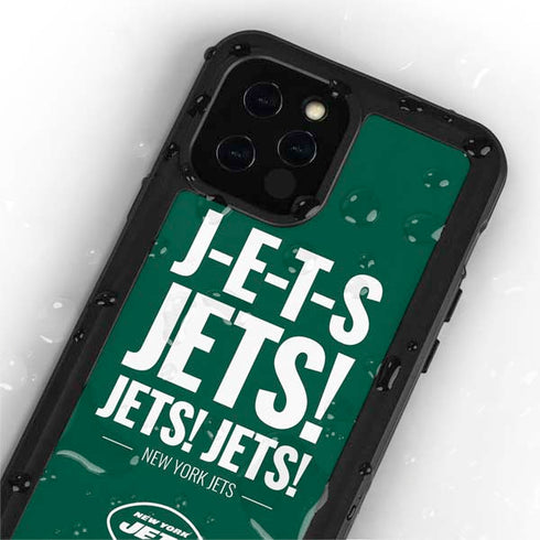 NFL New York Jets Team Motto iPhone 12 Pro Waterproof Case