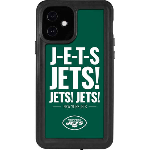 NFL New York Jets Team Motto iPhone 12 Waterproof Case