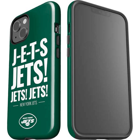 NFL New York Jets Team Motto iPhone 15 Impact Case