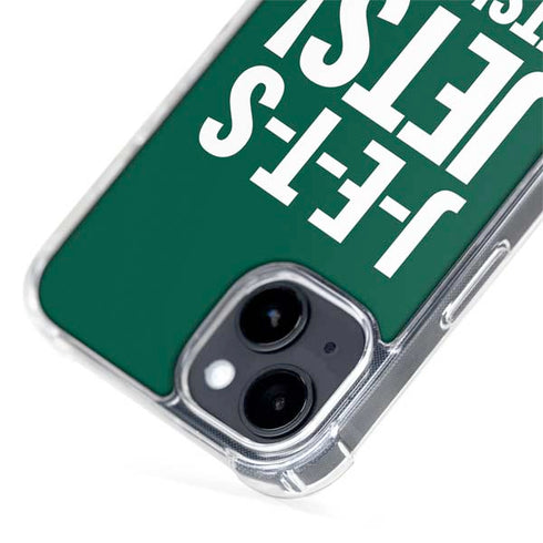 NFL New York Jets Team Motto iPhone 15 Plus MagSafe Case