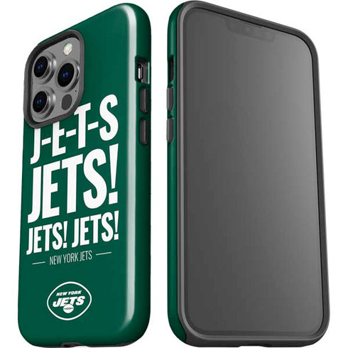 NFL New York Jets Team Motto iPhone 15 Pro Impact Case