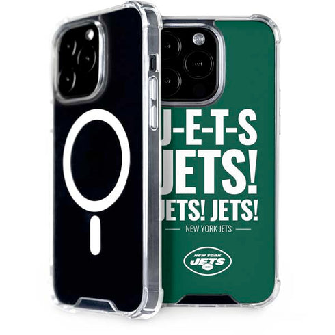 NFL New York Jets Team Motto iPhone 15 Pro MagSafe Case
