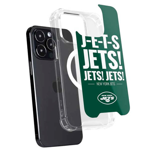 NFL New York Jets Team Motto iPhone 14 Pro MagSafe Case