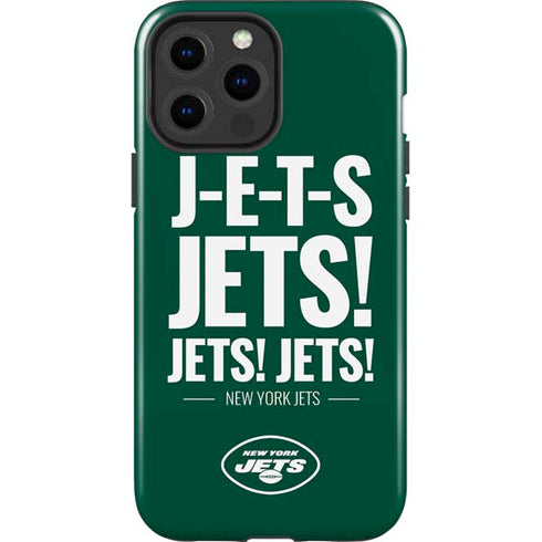 NFL New York Jets Team Motto iPhone 15 Pro Max Impact Case