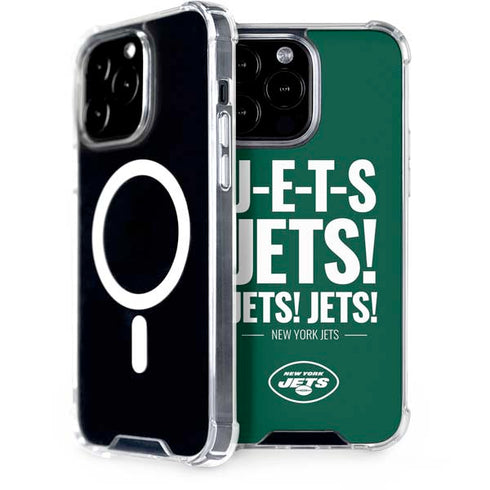 NFL New York Jets Team Motto iPhone 14 Pro Max MagSafe Case