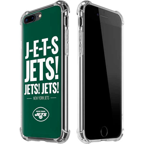 NFL New York Jets Team Motto iPhone 7/8 Plus Clear Case