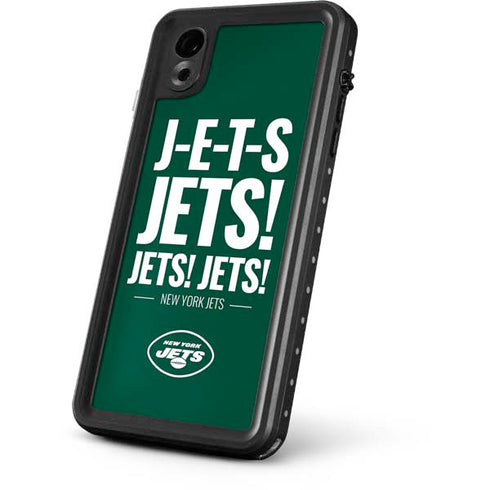 NFL New York Jets Team Motto iPhone XR Waterproof Case