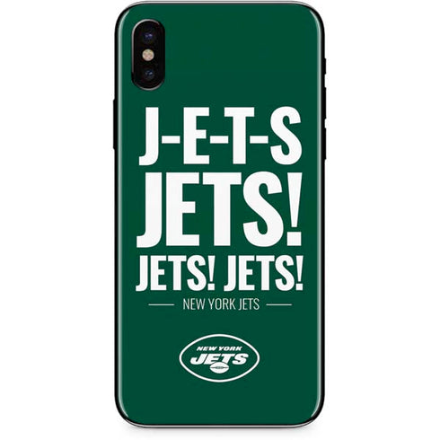 NFL New York Jets Team Motto iPhone XS Skin