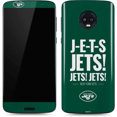 NFL New York Jets Team Motto Moto G6 Skin