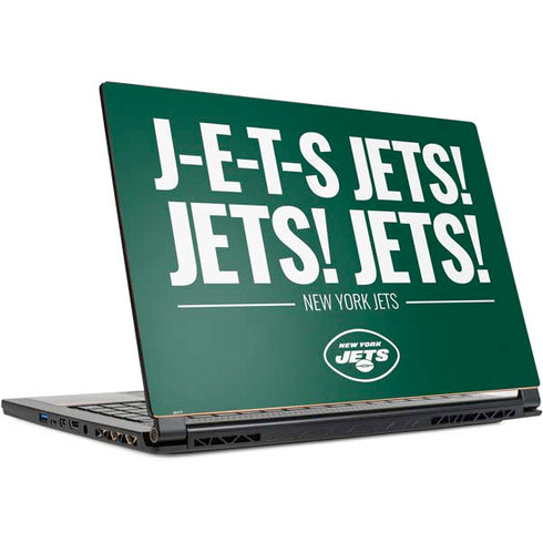NFL New York Jets Team Motto MSI GS65 Stealth Laptop Skin
