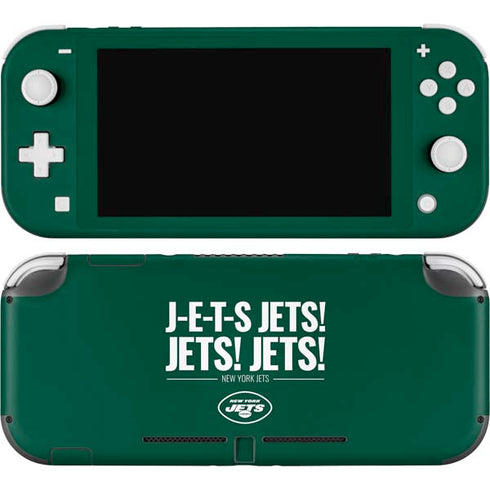 NFL New York Jets Team Motto Nintendo Switch Lite Skin