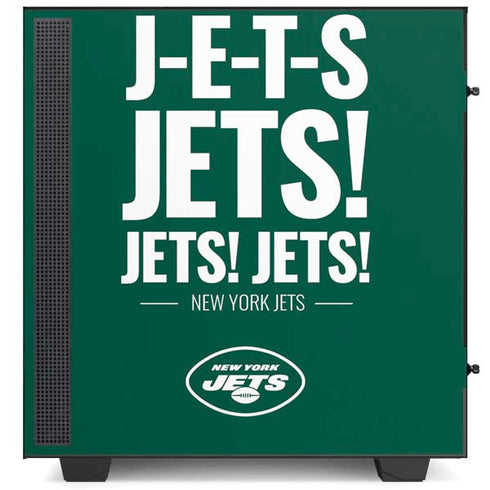 NFL New York Jets Team Motto NZXT H510 Compact ATX Mid-Tower Case Skin
