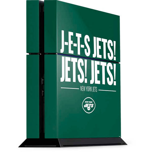NFL New York Jets Team Motto PS4 Console Skin