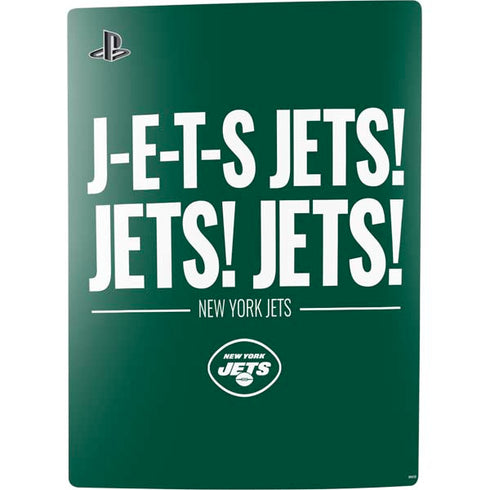 NFL New York Jets Team Motto PS5 Digital Edition Console Skin