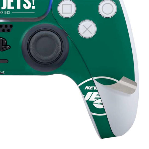 NFL New York Jets Team Motto PS5 Slim Digital Edition Bundle Skin