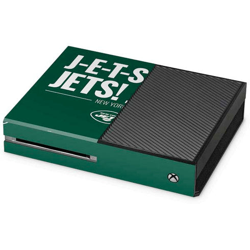 NFL New York Jets Team Motto Xbox One Console Skin