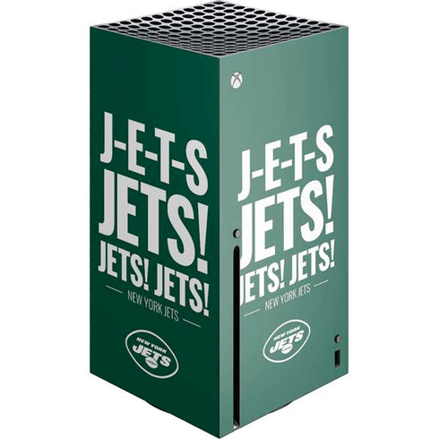 NFL New York Jets Team Motto Xbox Series X Console Skin