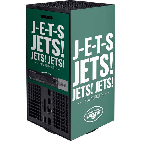 NFL New York Jets Team Motto Xbox Series X Console Skin