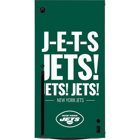 NFL New York Jets Team Motto Xbox Series X Console Skin