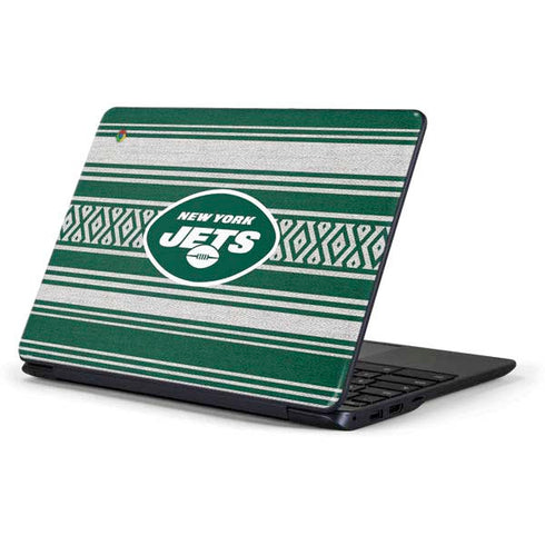 NFL New York Jets Trailblazer Samsung Chromebook Skin