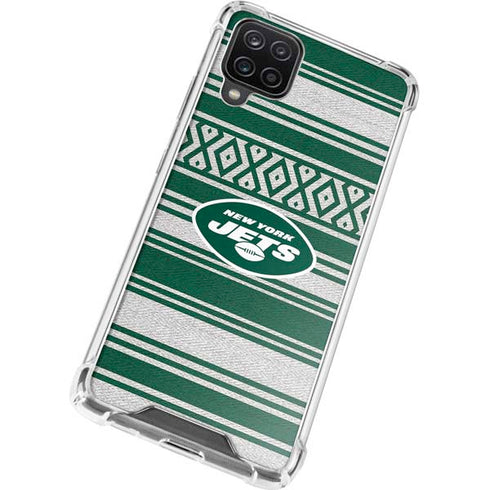 NFL New York Jets Trailblazer Galaxy A12 Clear Case