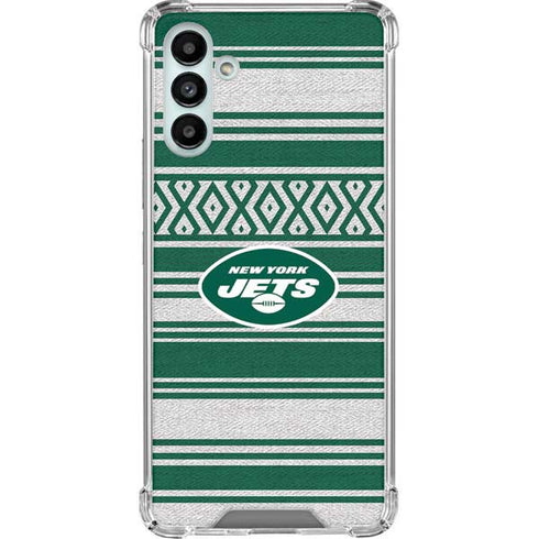 NFL New York Jets Trailblazer Galaxy A13 5G Clear Case