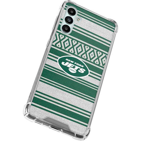 NFL New York Jets Trailblazer Galaxy A13 5G Clear Case