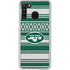 NFL New York Jets Trailblazer Galaxy A21 Clear Case