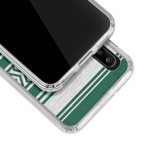 NFL New York Jets Trailblazer Galaxy A30 Clear Case