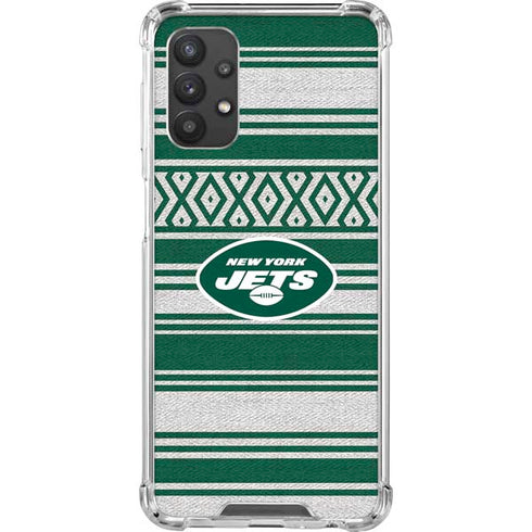 NFL New York Jets Trailblazer Galaxy A32 5G Clear Case