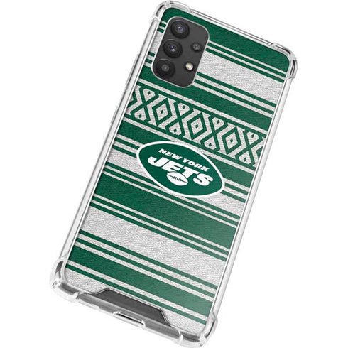 NFL New York Jets Trailblazer Galaxy A32 5G Clear Case