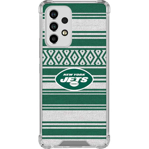 NFL New York Jets Trailblazer Galaxy A33 5G Clear Case