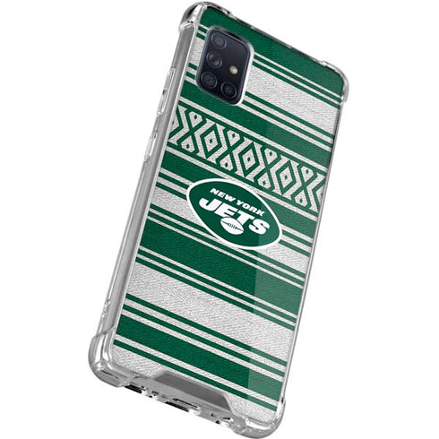 NFL New York Jets Trailblazer Galaxy A51 5G Clear Case